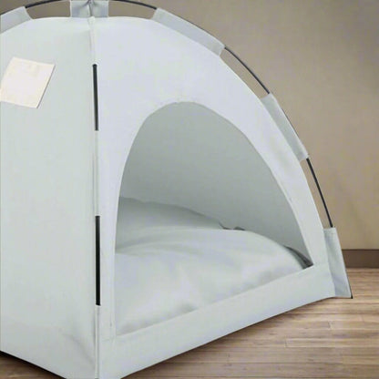 Tente Chat - CatTentBed™ - Gris Cyan